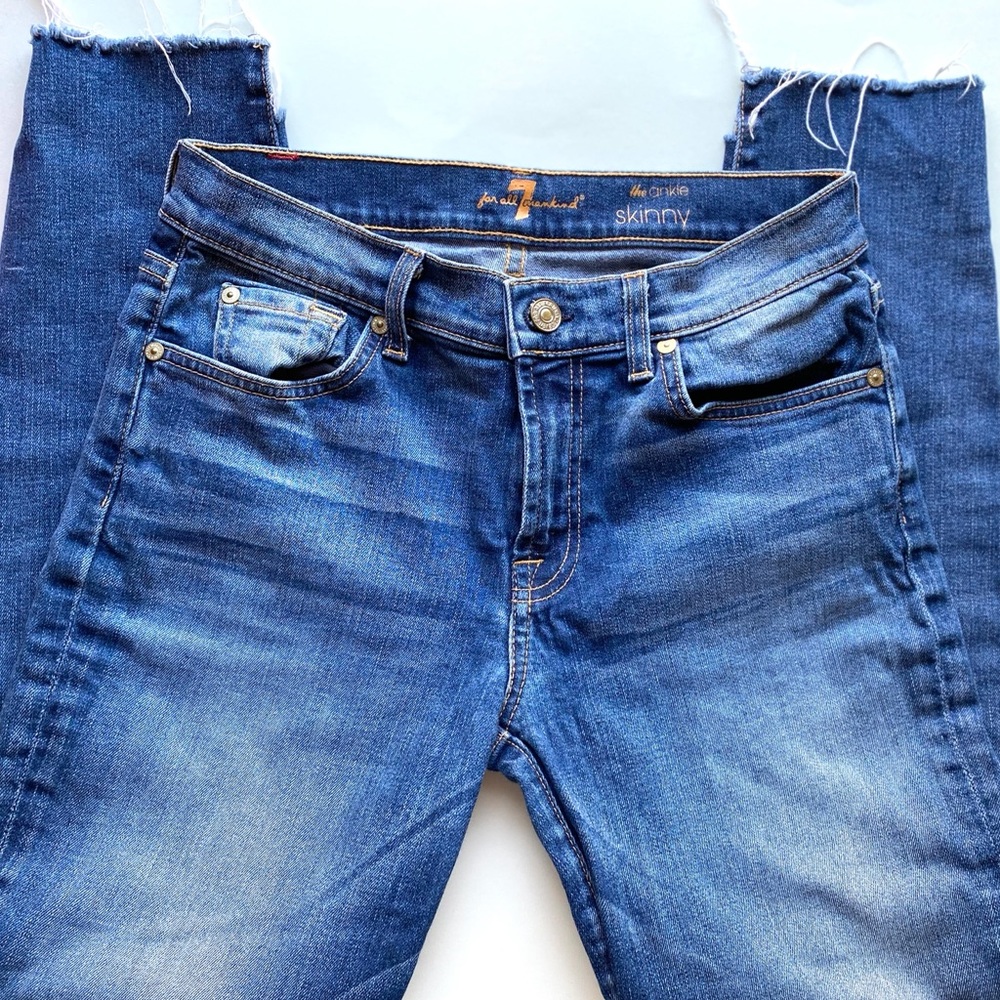 7 for all Mankind jeans the ankle skinny